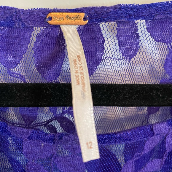 Free People Lace Mesh Dress - Picture 5 of 5